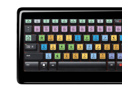 Adobe Photoshop Keyboard editing Stickers