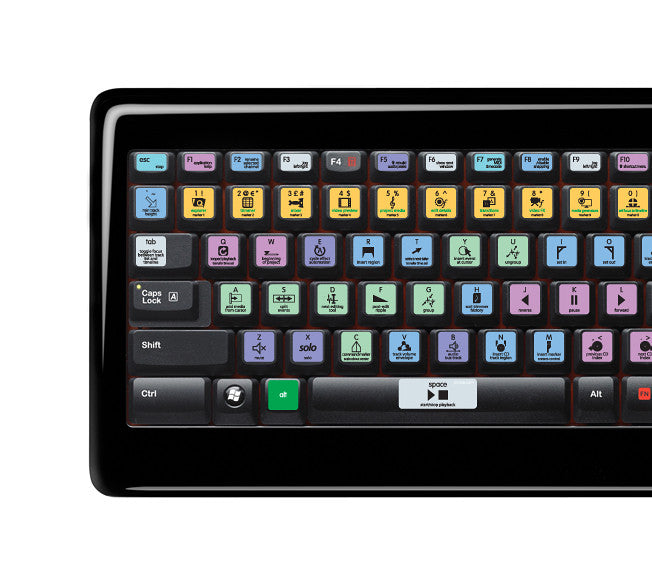 Sony Vegas Keyboard Stickers | All Keyboards | QWERTY UK, US.