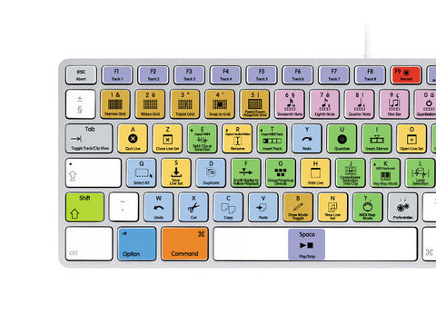 Ableton Live Keyboard Stickers | Mac | AZERTY Français.