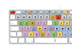 Apple Final Cut Pro Keyboard Stickers (White Letters) | Mac | QWERTY UK, US