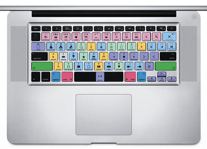 Apple Final Cut Pro X Keyboard Stickers (Black Letters) | Mac | QWERTY UK, US.